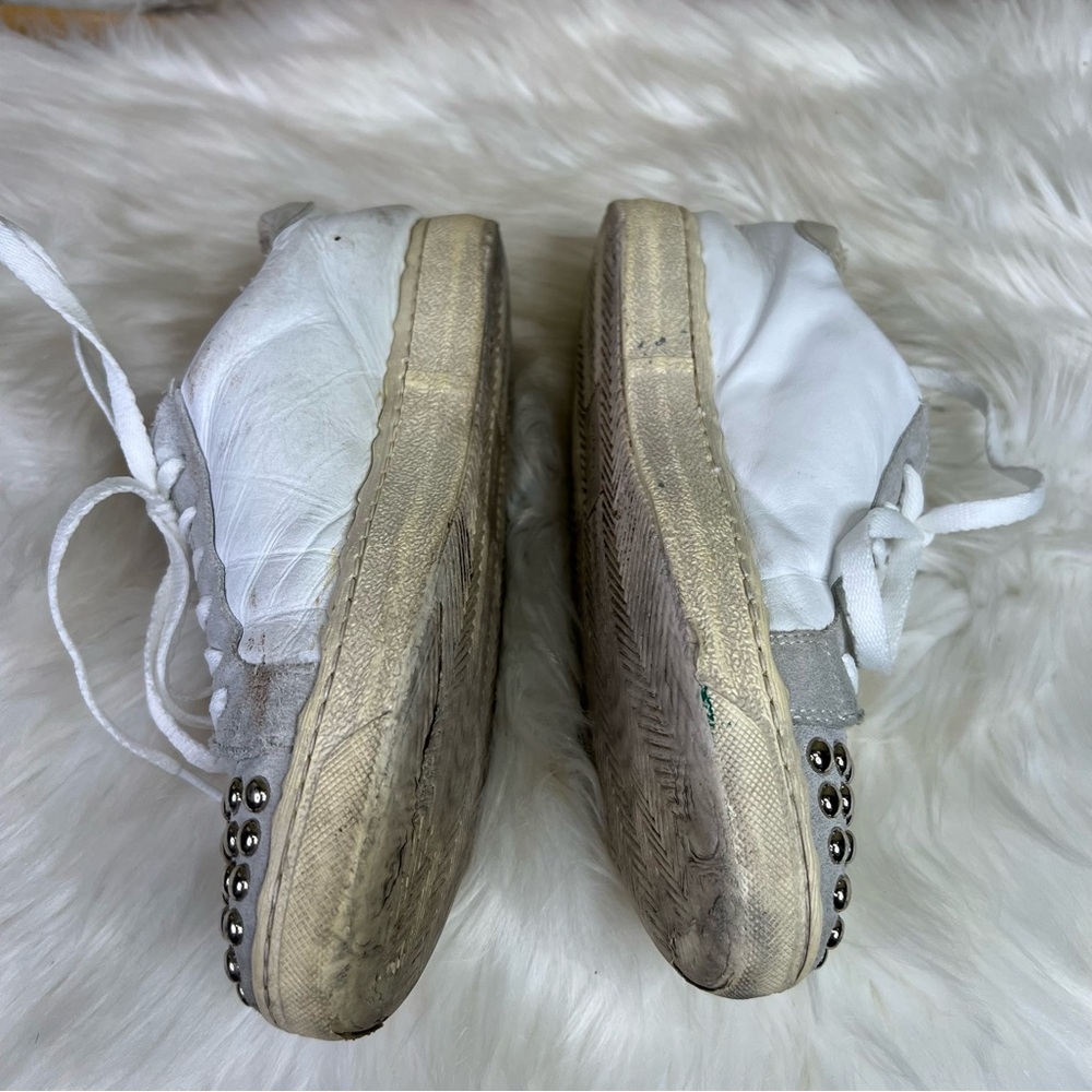 MELINE Lace Up Italian Embellished Sneakers, 38 - Picture 10 of 11